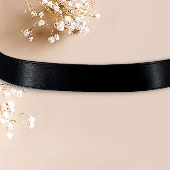 Vintage 90’s Brighton Concho Style Belt M Silver Tone  Floral Boho Western Rare! main image 6